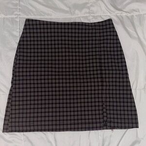 Urban outfitters plaid mini skirt